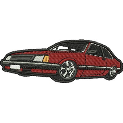 Matriz de matriz Matriz De Bordado Carro Clássico 71